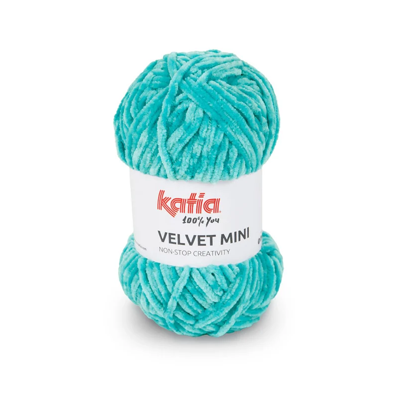 Katia Velvet Mini 208 Wasserblau