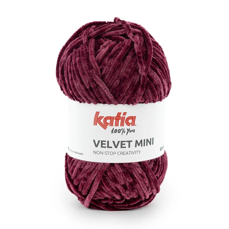 Katia Velvet Mini 231 Weinrot