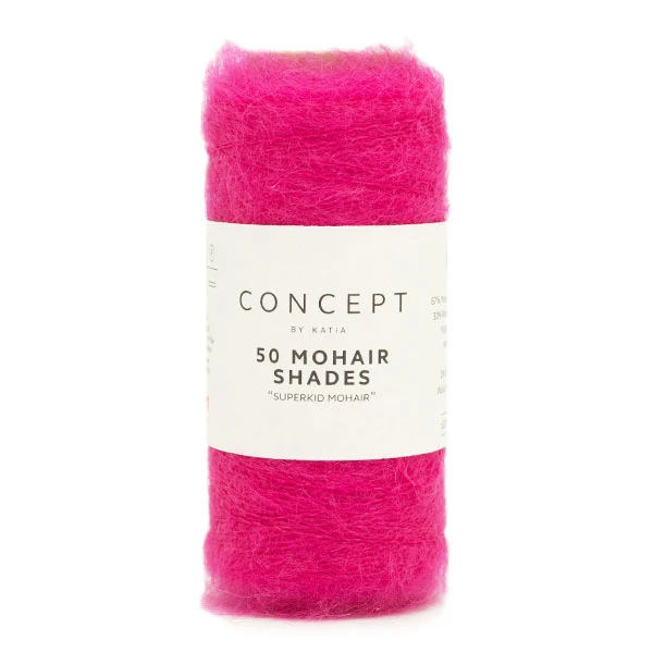 Katia 50 Mohair Shades 038 Fuchsia
