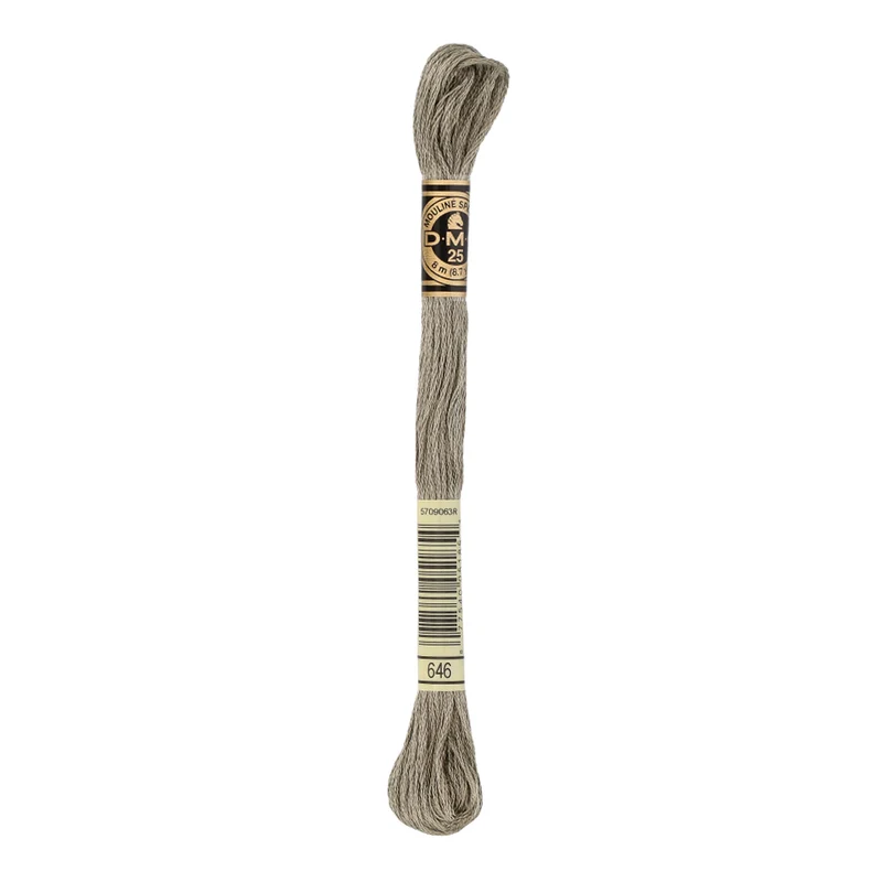 DMC 117MC Mouliné Spécial Stickgarn 8 m 646