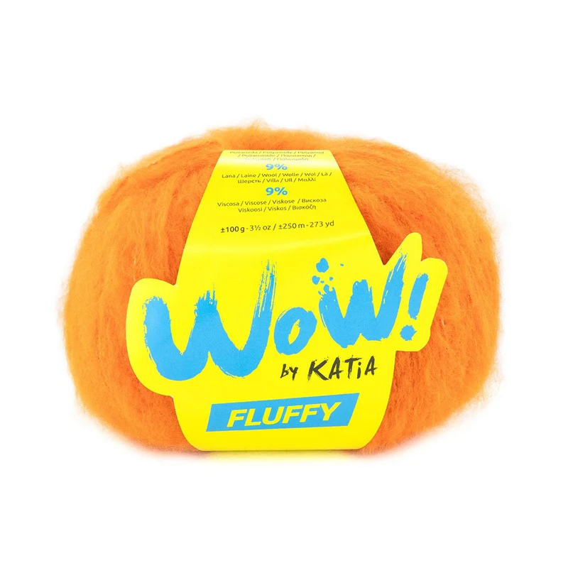 Katia WOW – Fluffy 098 Orange