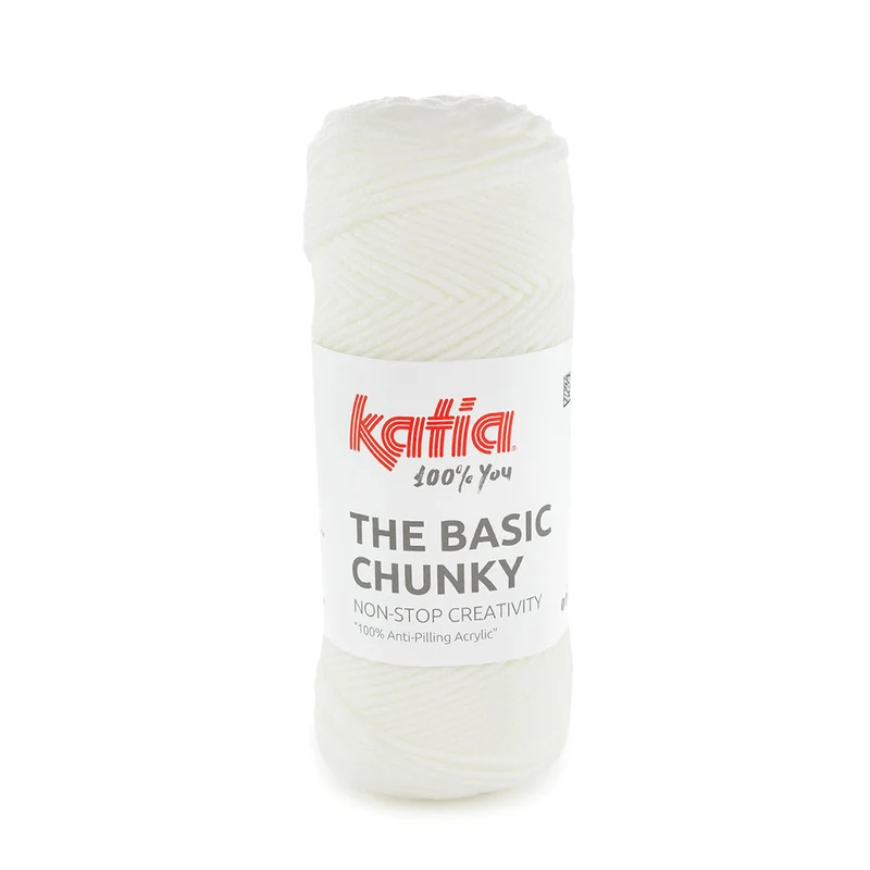 Katia The Basic Chunky 001 Weiß