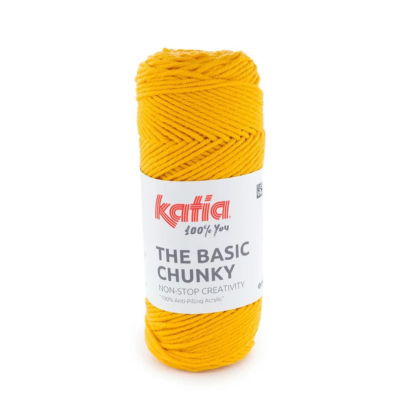 Katia The Basic Chunky 007 Gelb