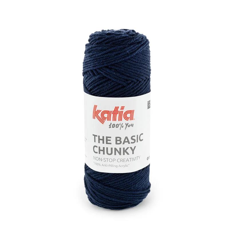 Katia The Basic Chunky 005 Dunkelblau