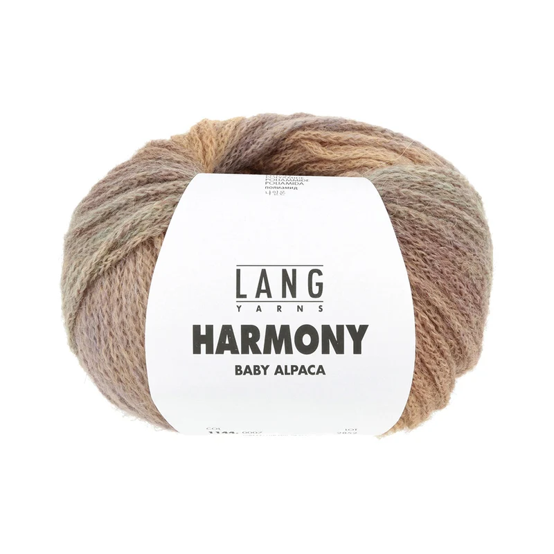 Lang Yarns Harmony 007 Gelb/Orange
