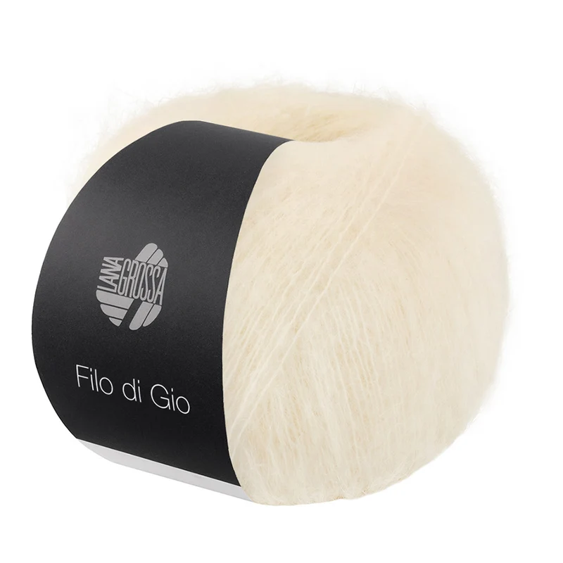 Lana Grossa Filo Di Gio 001 Creme