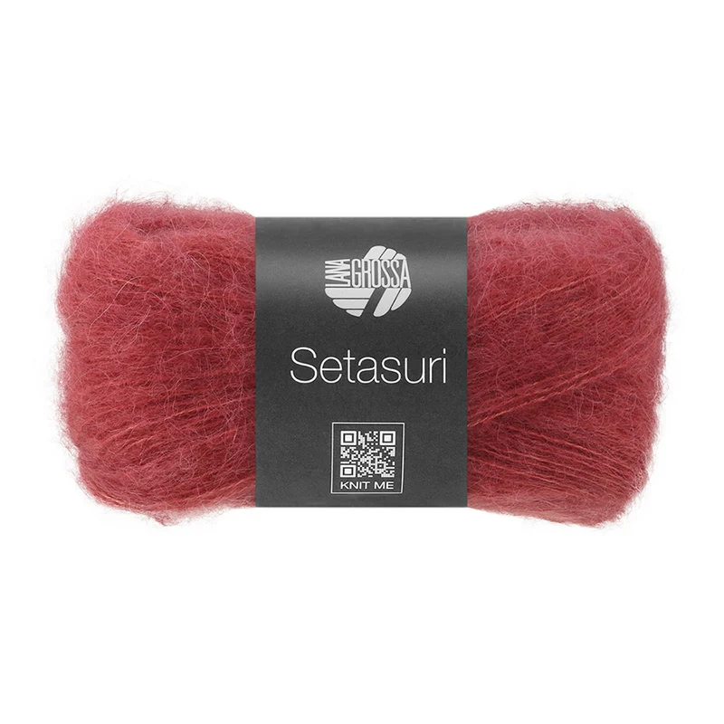 Lana Grossa Setasuri 087 Indisches Rot