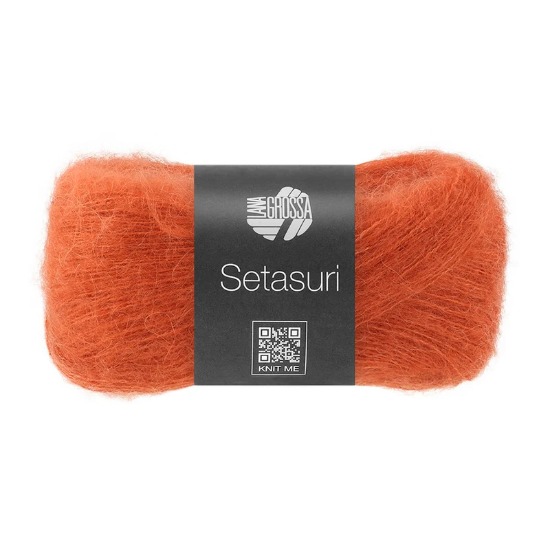 Lana Grossa Setasuri 086 Rot-Orange