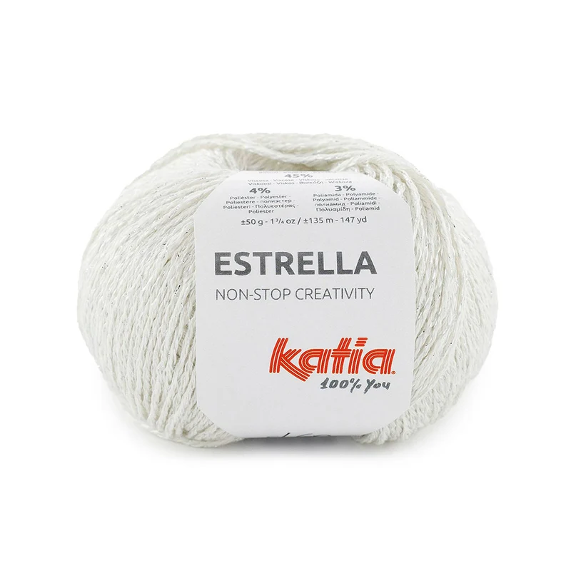 Katia Estrella 060 Weiß-Silber