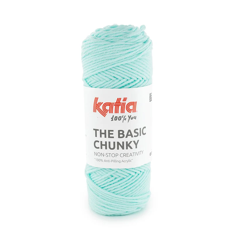 Katia The Basic Chunky 030 Wasserblau