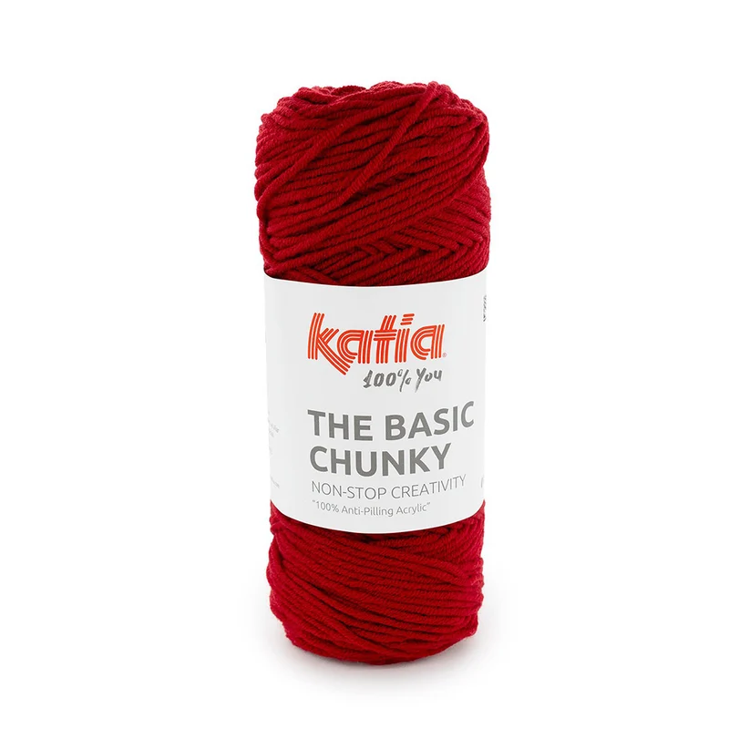 Katia The Basic Chunky 040 Blutrot