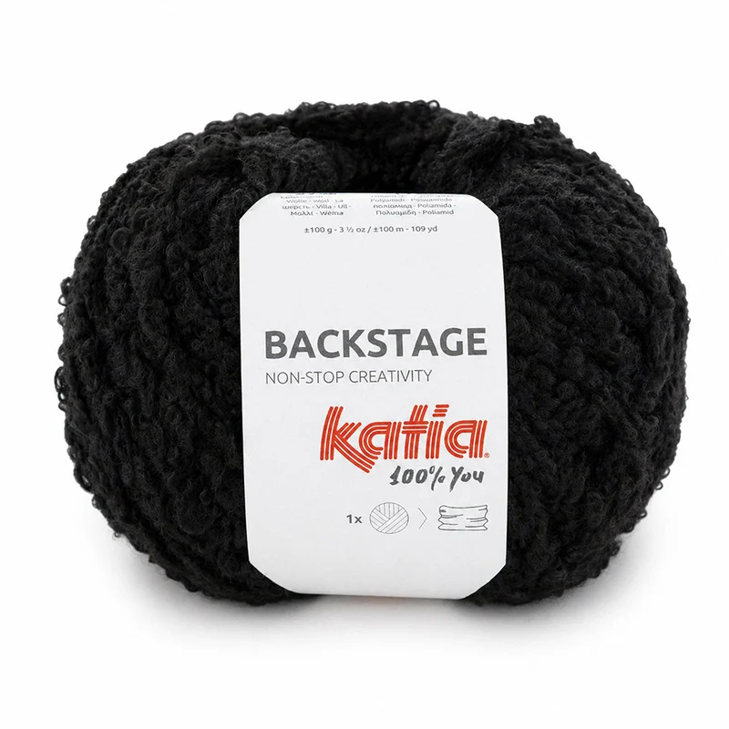 Katia Backstage 103 Schwarz
