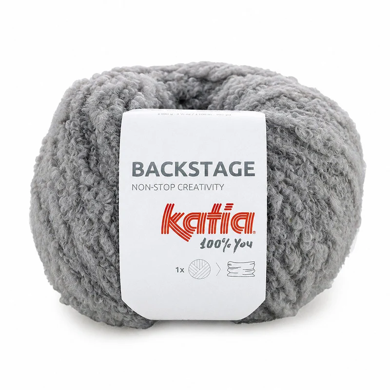 Katia Backstage 102 Dunkelgrau