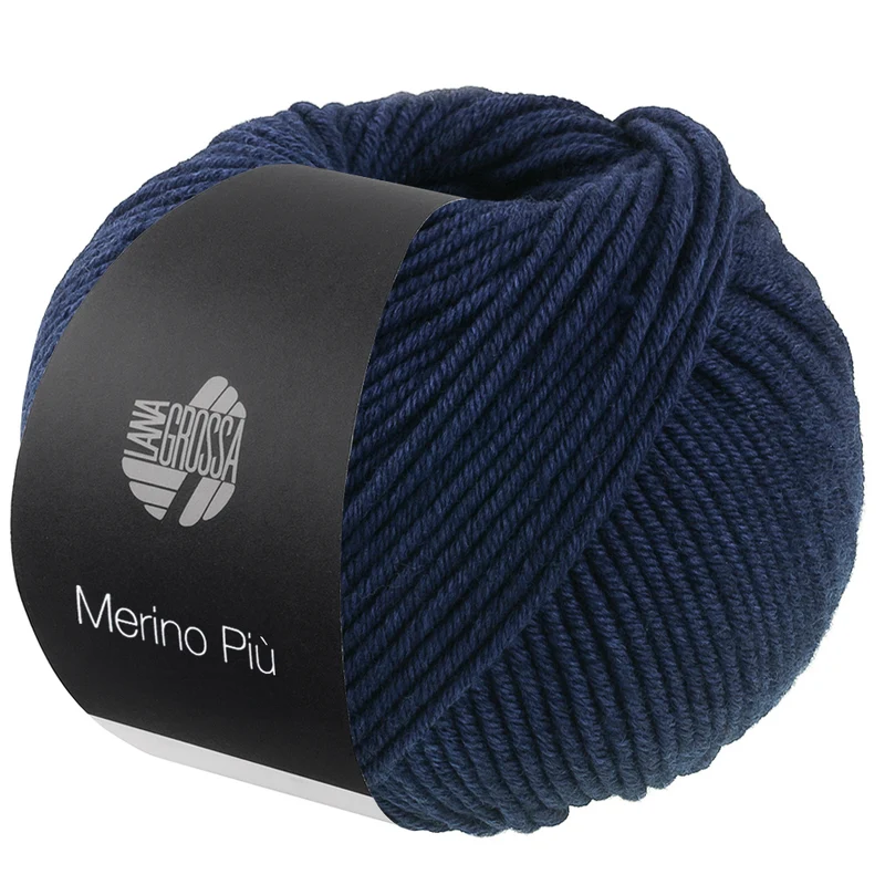 Lana Grossa Merino Piú 009 Nachtblau