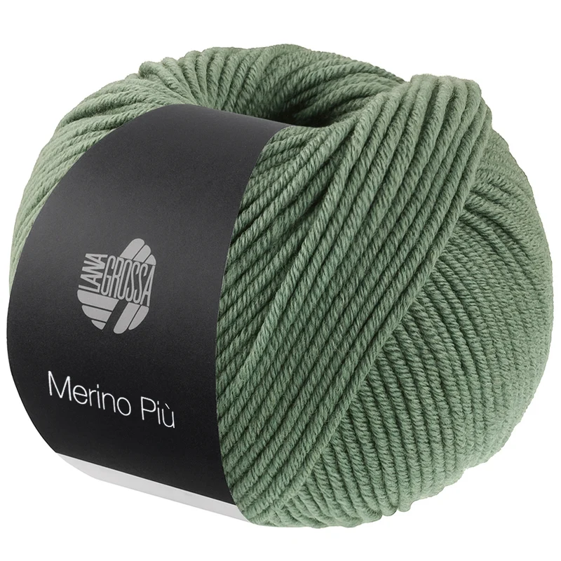 Lana Grossa Merino Piú 004 Oleandergrün