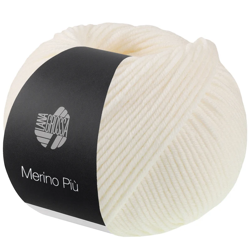 Lana Grossa Merino Piú 024 Weiß