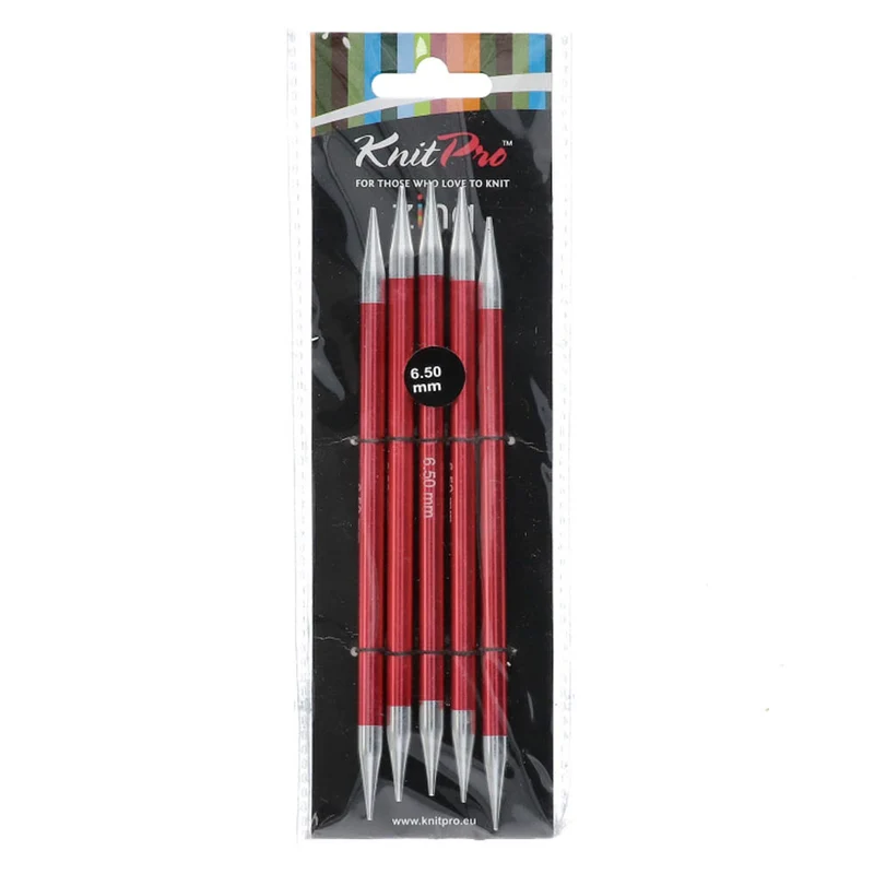 KnitPro Zing Sockennadeln 15 cm, 6,50 mm