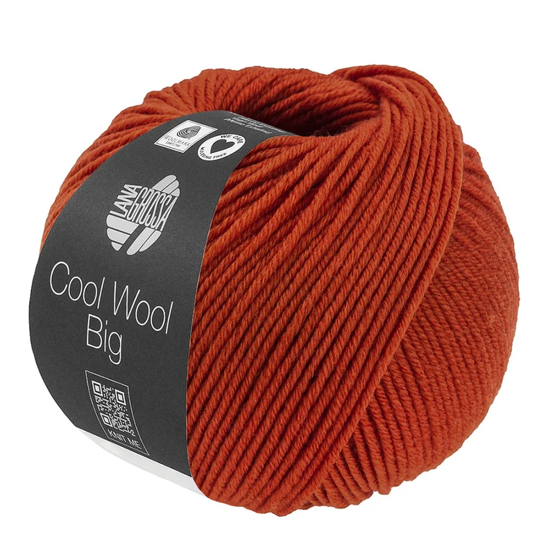 Lana Grossa Cool Wool Big 1042 Zimtbraun