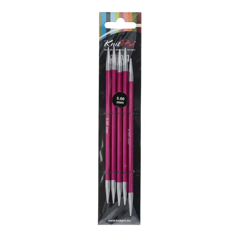 KnitPro Zing Sockennadeln 15 cm, 5,00 mm