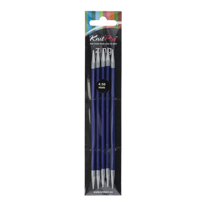 KnitPro Zing Sockennadeln 15 cm, 4,50 mm