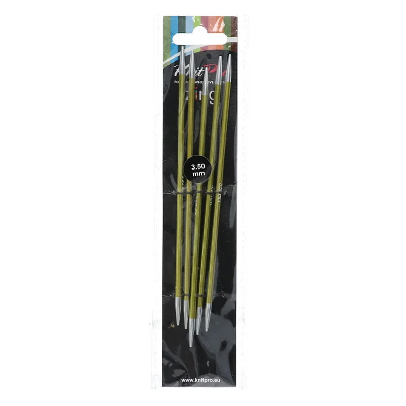 KnitPro Zing Sockennadeln 15 cm, 3,50 mm