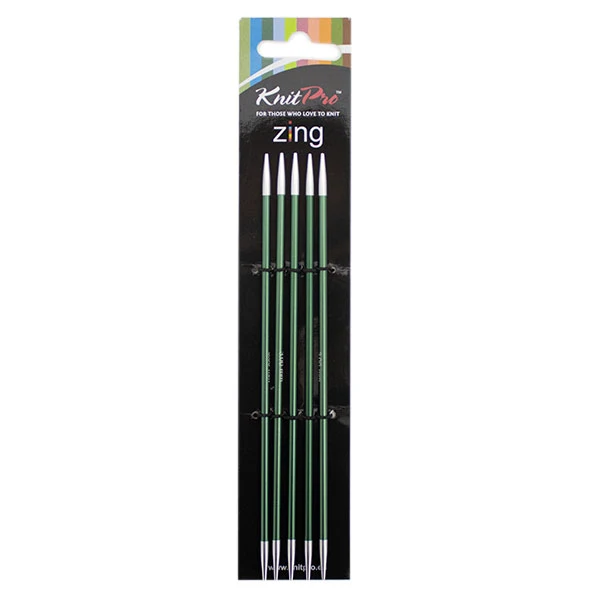 KnitPro Zing Sockennadeln 15 cm, 3,0 mm
