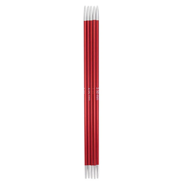 KnitPro Zing Sockennadeln 15 cm, 2,5 mm
