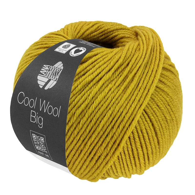 Lana Grossa Cool Wool Big 1039 Senfgelb