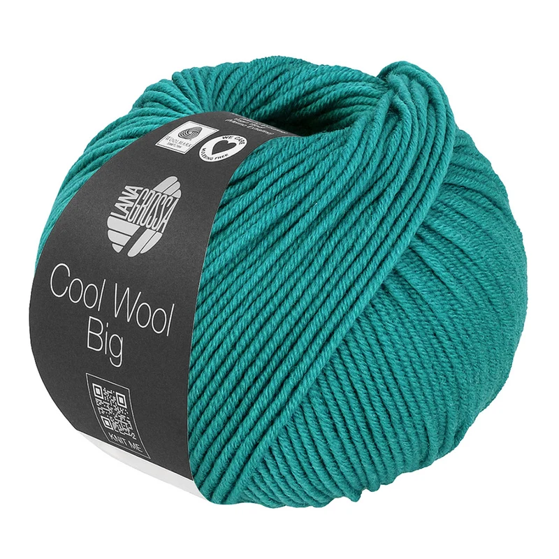 Lana Grossa Cool Wool Big 1043 Türkisgrün