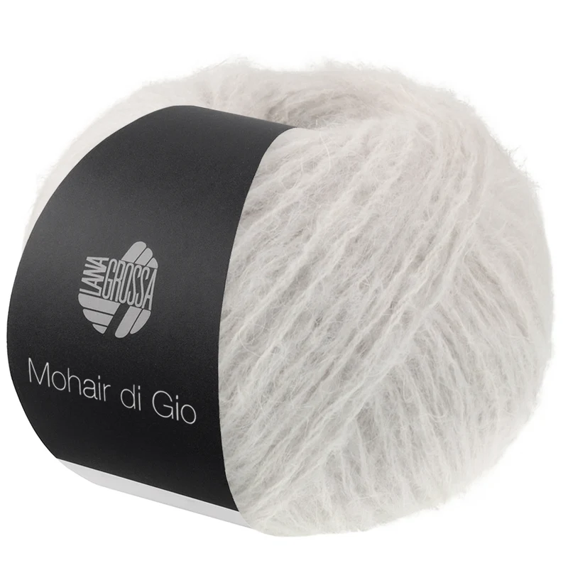 Lana Grossa Mohair Di Gio 023 Silbergrau