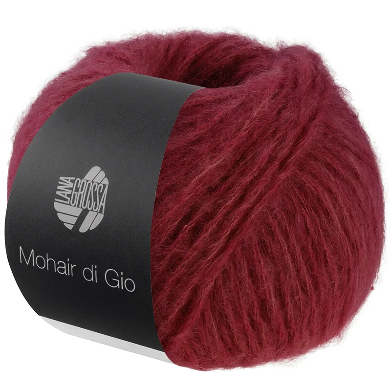 Lana Grossa Mohair Di Gio 018 Dunkelrot
