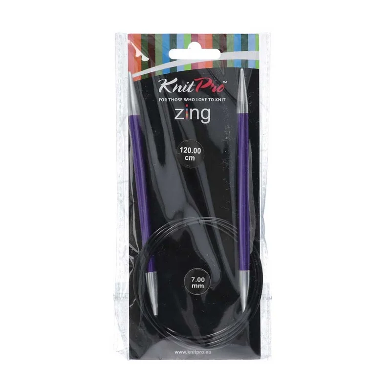 KnitPro Zing Rundstricknadeln 120 cm, 7,00 mm