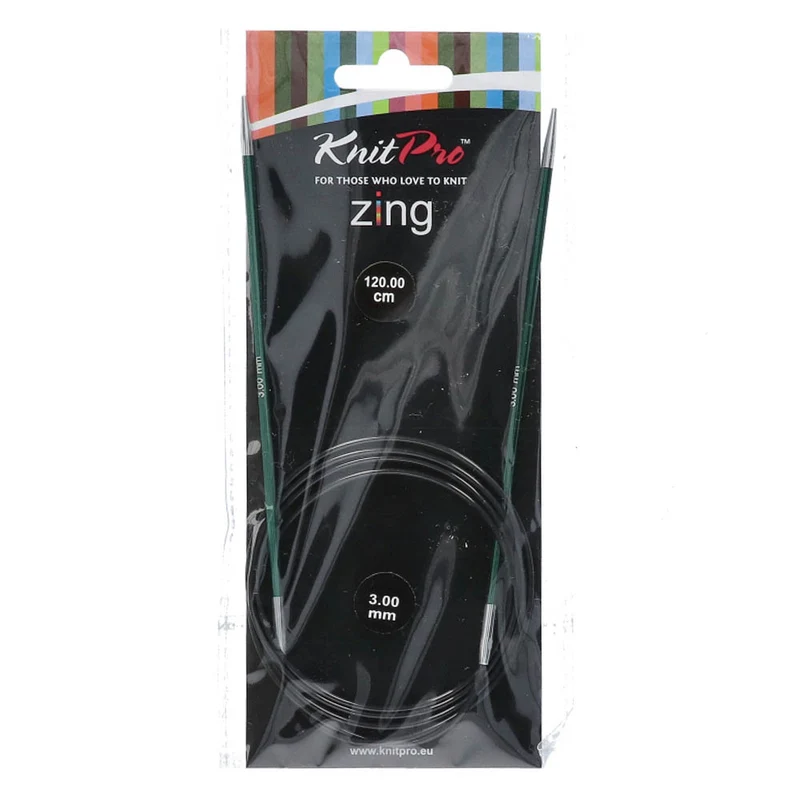 KnitPro Zing Rundstricknadeln 120 cm, 3,00 mm