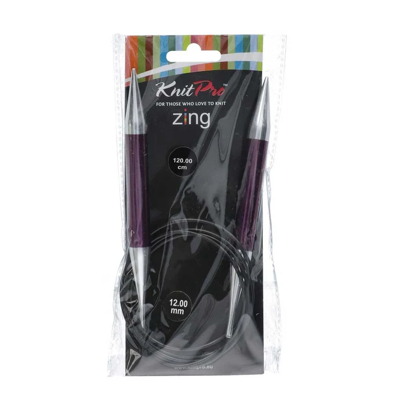 KnitPro Zing Rundstricknadeln 120 cm, 12,00 mm