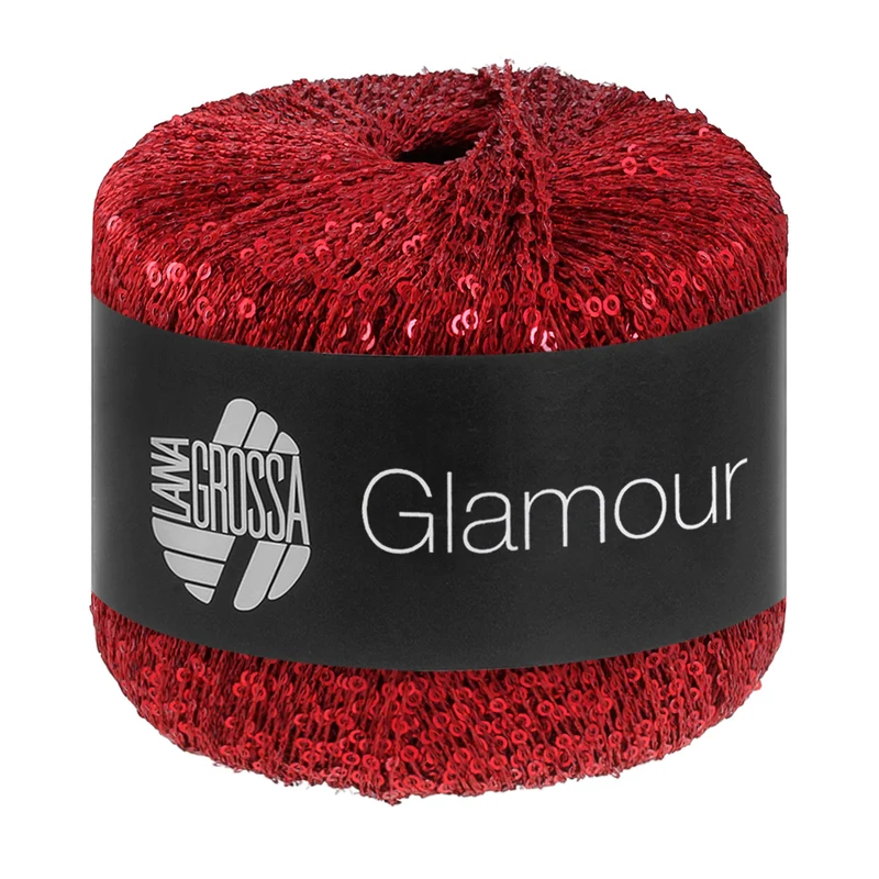 Lana Grossa Glamour 020 Dunkelrot