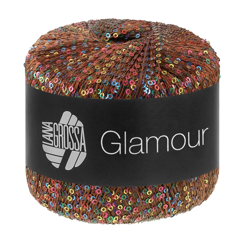 Lana Grossa Glamour 103 Rotbraun