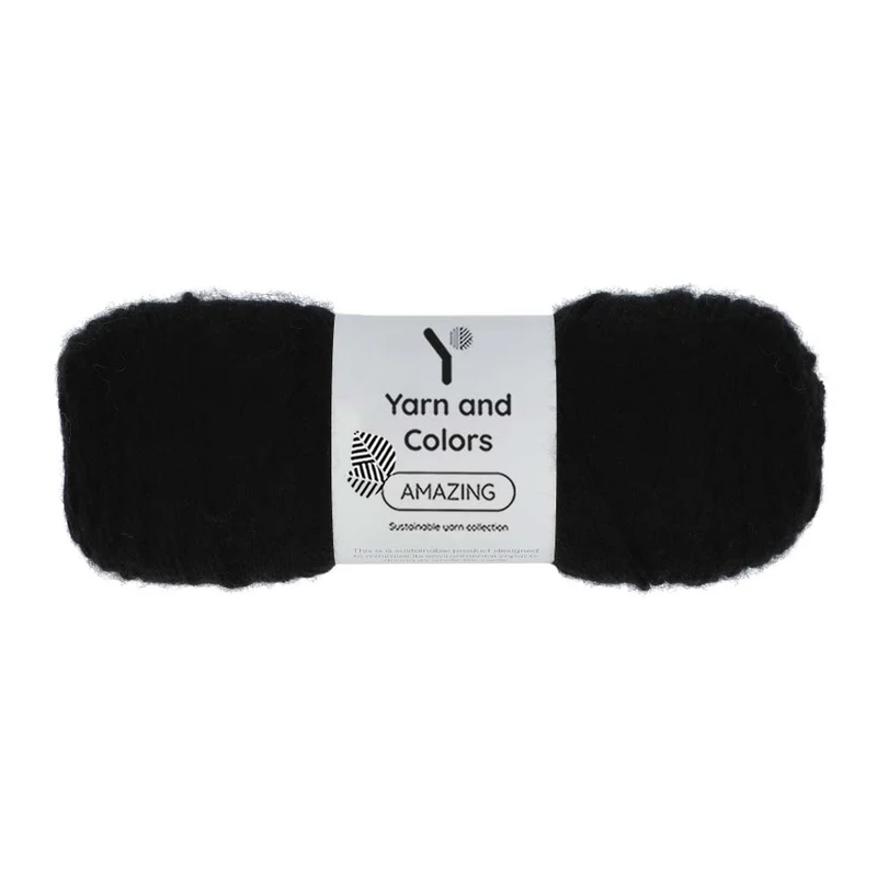 Yarn and Colors Amazing 100 Schwarz